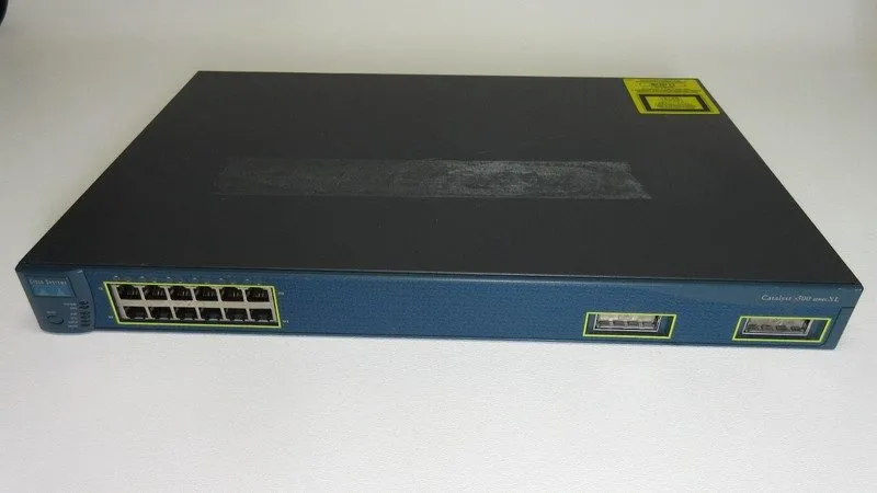 Коммутатор Cisco Catalyst 3500 Series XL WS-C3512-XL-EN 12 Port Ethernet Switch 