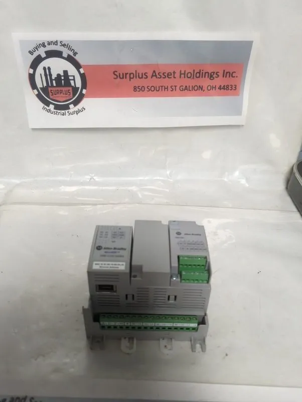 ПЛК ALLEN BRADLEY,2080-LC20-20QWB,MICRO 820 ETHERNET PLC CONTROLLER PRE-OWNED