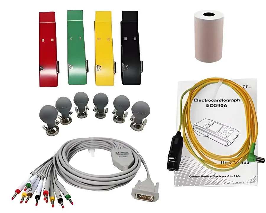 Электрокардиограф GE Mac 1200 St Portable 12-Lead Resting Electrocardiograph ECG — фото лота 2