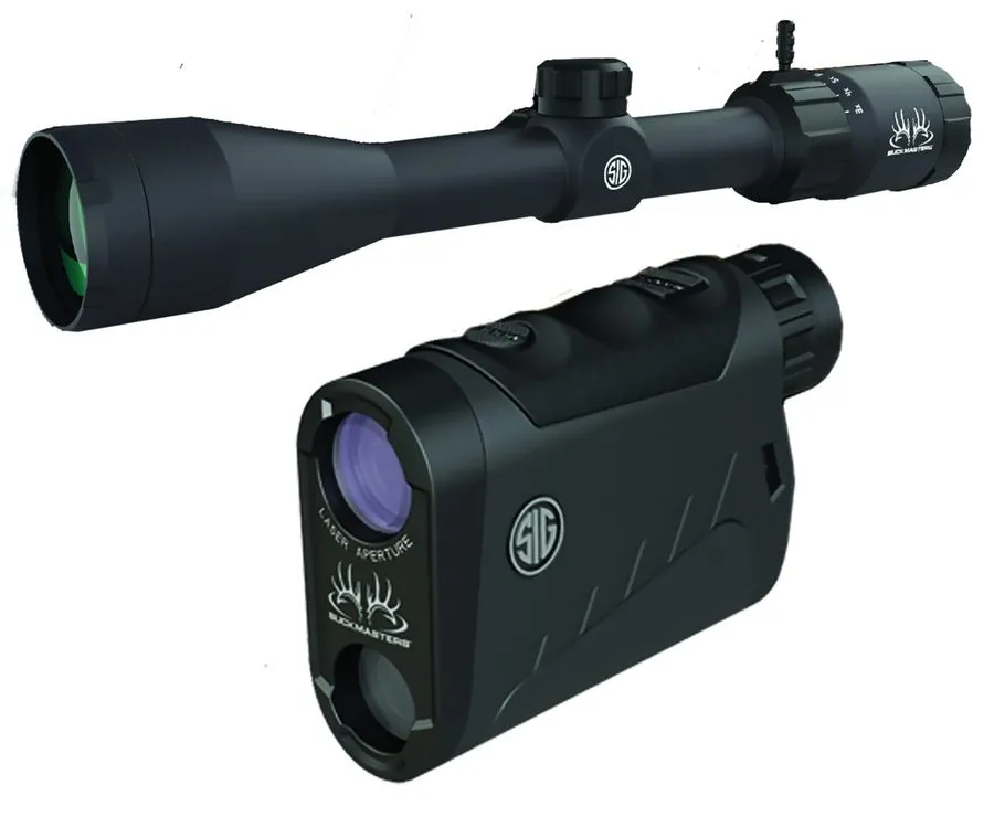 Оптико-электронная система Sig Sauer Buckmasters 1500 Laser Rangefinder & 3-9x40 — фото лота 1