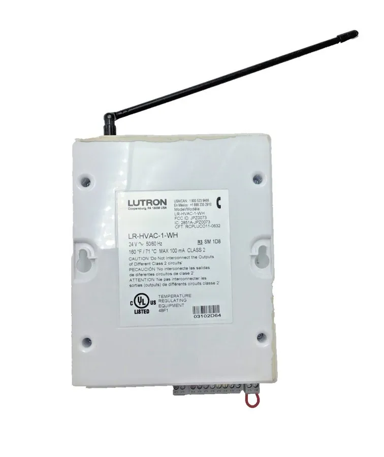 Контроллер LUTRON LR-HVAC-1-WH HVAC Controller Comfort Controls