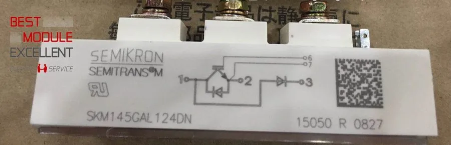 Силовой модуль SEMIKRON Module SKM145GAL124DN 100%