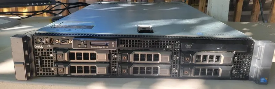 Жёсткий диск Dell POWEREDGE R710 ST 4HXBVR1 2x 2.66GHz Six Cores 112GBRAM 6X2TB 