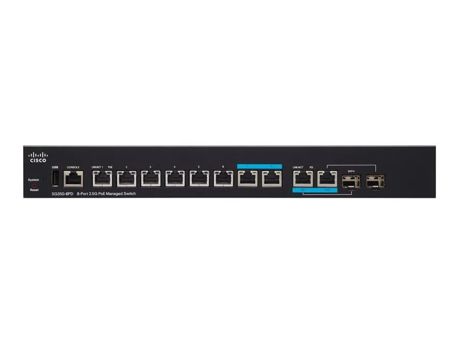 Коммутатор Cisco SG350-8PD-K9-EU Switch