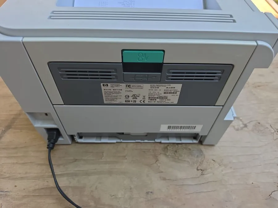 Лазерный принтер HP LaserJet P2035N Laser Printer w/ Toner NO POWER CORD