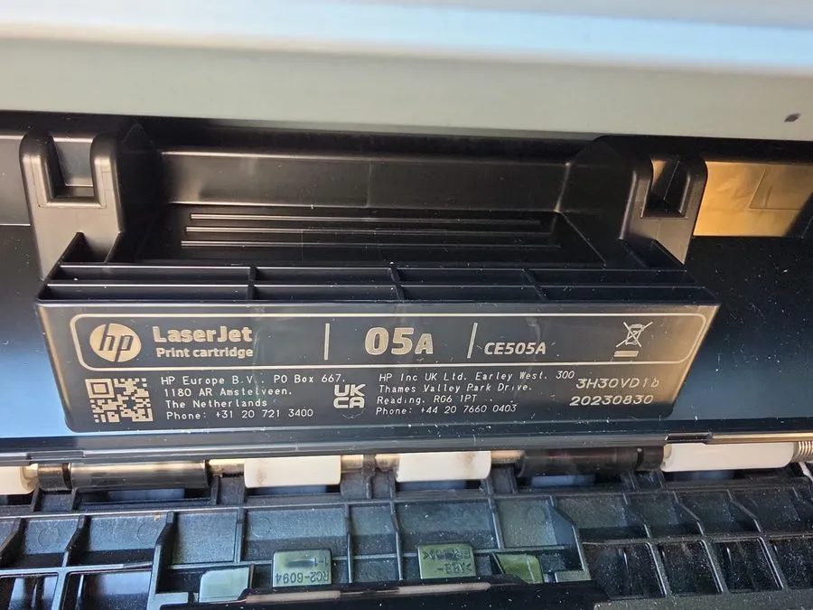 Лазерный принтер HP LaserJet P2035N Laser Printer w/ Toner NO POWER CORD — фото лота 3