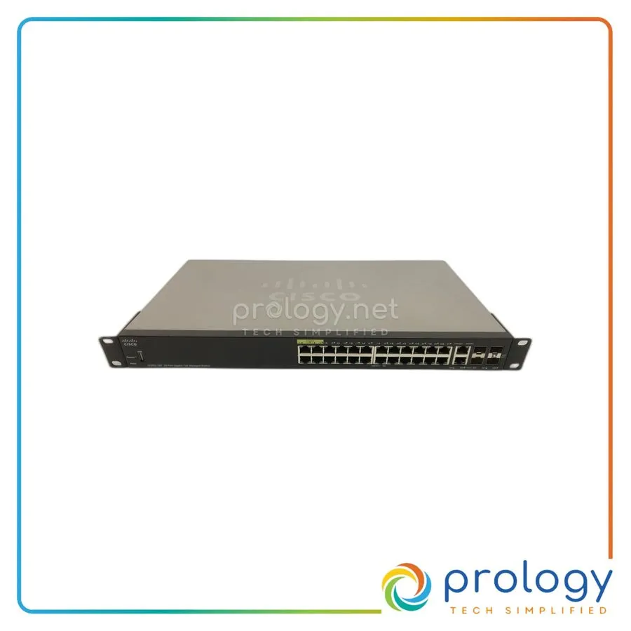 Коммутатор Cisco SG350-28P-K9 28-Port Gigabit PoE Managed Switch