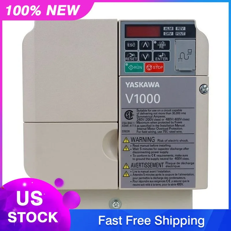Частотный преобразователь Yaskawa CIMR-VU2A0020FAA V1000 240V 3.7 kW 5HP Variabl