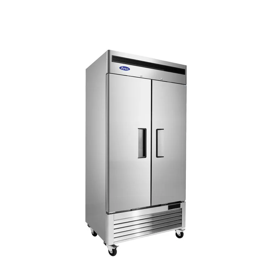 Холодильный шкаф Atosa MBF8506GR 28.5 Cu.ft Double Door Bottom Mount Reach-In Re — фото лота 1