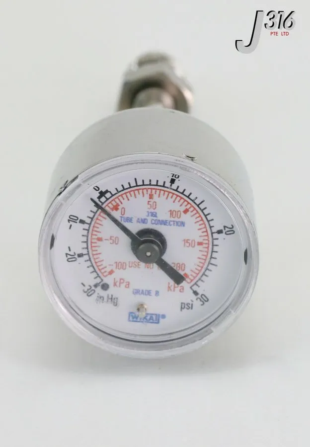 Трубопроводная арматура 21332 LAM RESEARCH WIKA GAUGE 316L W/ WELMENT 250-75602-