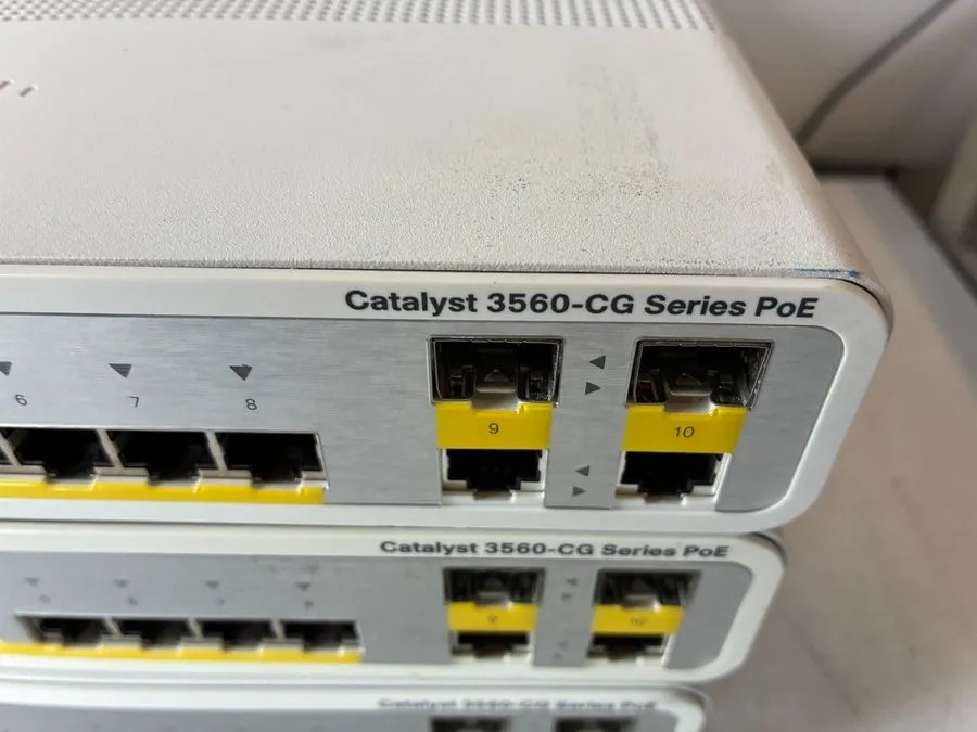 Коммутатор Cisco Catalyst 3560-CG Series PoE 8 port Ethernet Switch