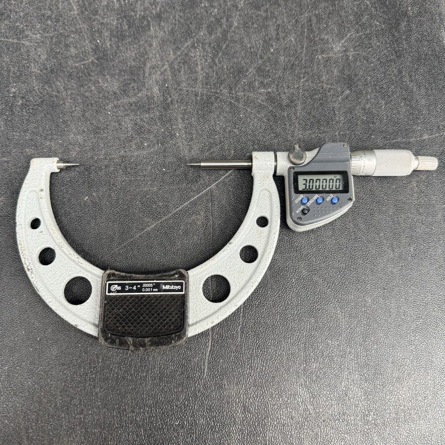 Микрометр Mitutoyo Digimatic Micrometer mitutoyo 342-354-30 3-4” .00005” 0.001mm