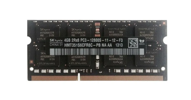 Модуль памяти SK HYNIX 4GB 1RX8 DDR3 PC3-12800S LAPTOP SODIMM RAM MEMORY