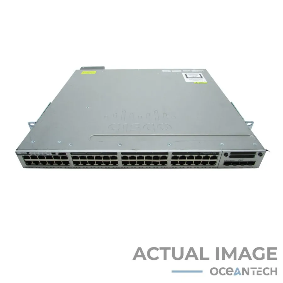 Коммутатор Cisco Catalyst WS-C3850-48U-E Switch 48 Port Gigabit PoE+ 1 Year