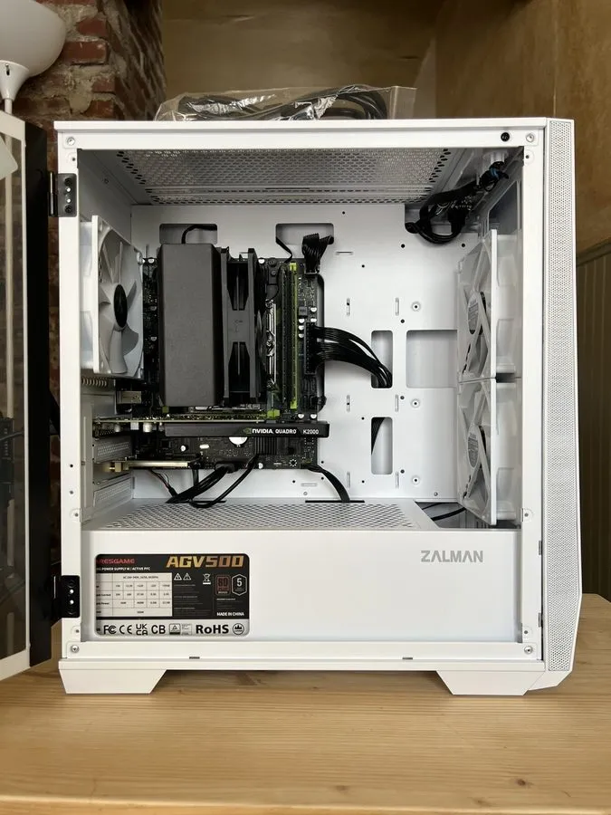 GPU-ускоритель 12-Cores/24-Threads CPU,16GB RAM, 1.2TB, M.2nvme, NVIDIA Quadro,  — фото лота 1