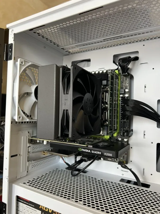 GPU-ускоритель 12-Cores/24-Threads CPU,16GB RAM, 1.2TB, M.2nvme, NVIDIA Quadro,  — фото лота 3