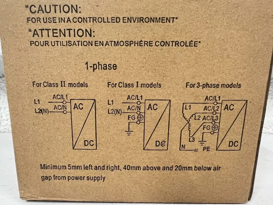 Блок питания Mean Well DR-120-24 DIN Rail Power Supply 24V DC 5A 120W