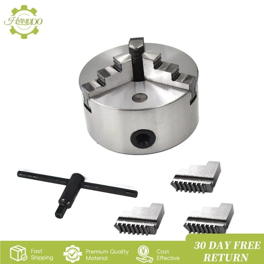 Режущий инструмент 3-Jaw Self-Centering Lathe Chuck 125mm K11-125 — фото лота 1