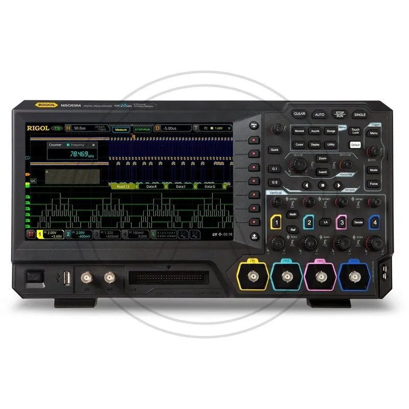 Осциллограф RIGOL MSO5354 DIGITAL OSCILLOSCOPE 350MHz BW,4Channel,8GSa/s