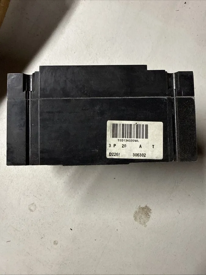 Автоматический выключатель GENERAL ELECTRIC TED134020WL 3 POLE 20 AMP 480v CIRCU