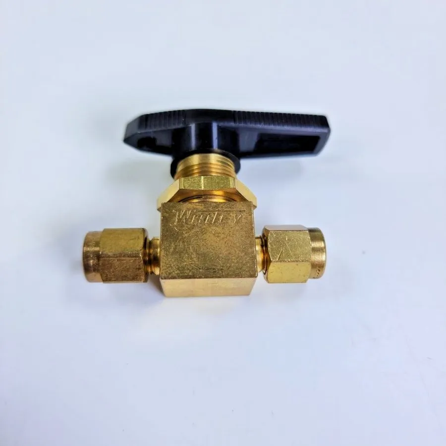 Клапан Swagelok Whitey B-41S2 Brass 40 Series Ball Valve 1/8" Tube Fittings