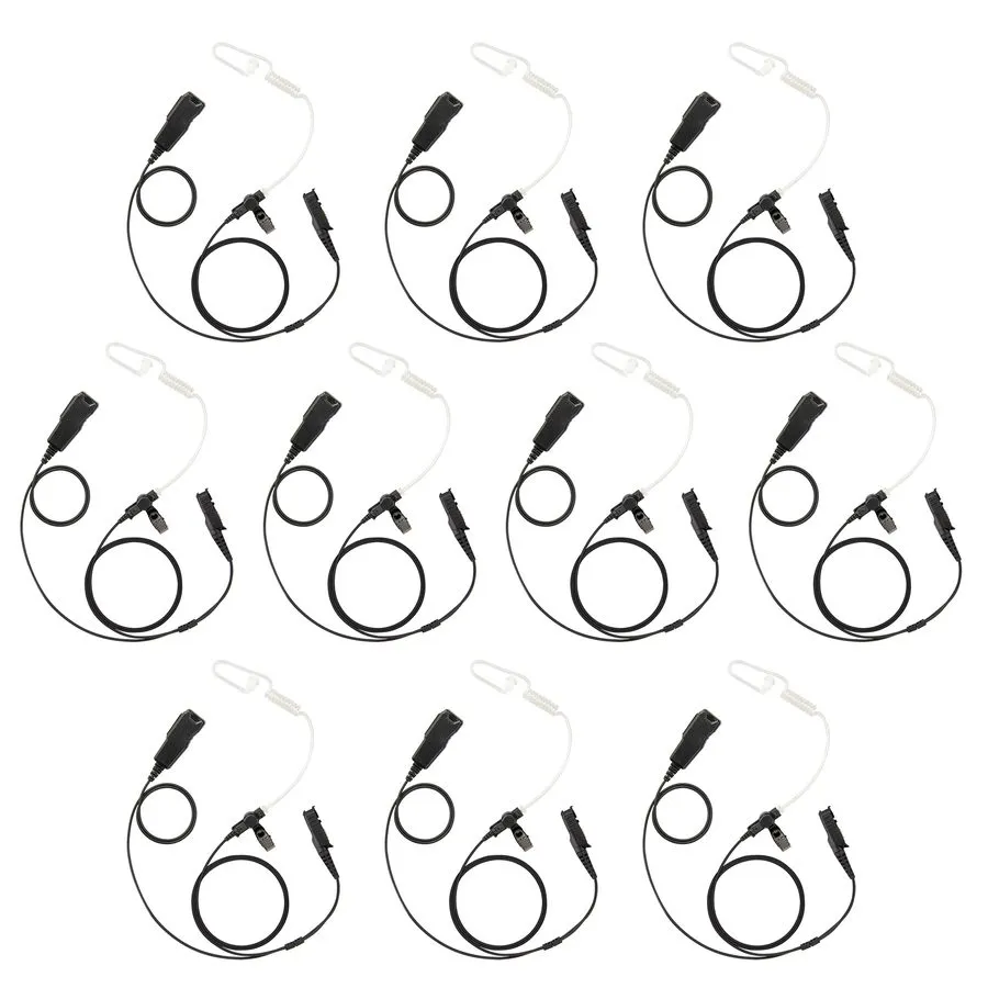 Гарнитура 10pc 2-Way Radio Earpiece для Motorola MTP3250 TETRA MTP3150 TETRA MTP