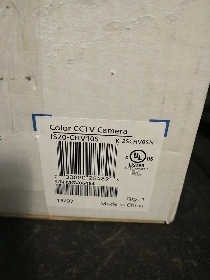 Камера Pelco IS20-CHV10S Color CCTV Camera