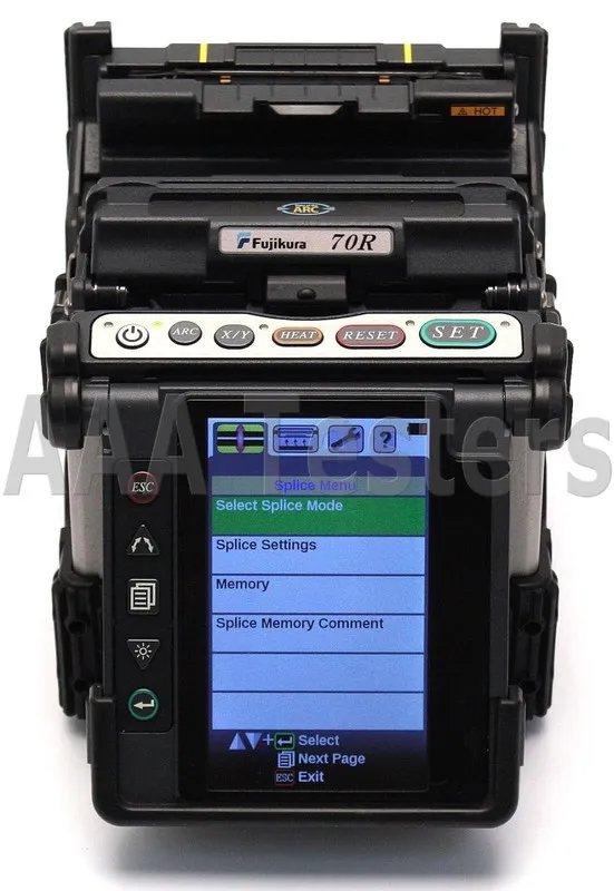 Сварочный аппарат Fujikura 70R+ SM MM Fixed V-Groove Ribbon Fiber Fusion Splicer