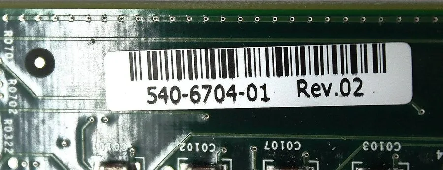 Бэкплейн Sun Microsystems 540-6704 Netra N440 Server SCSI Disk Drive Backplane — фото лота 1