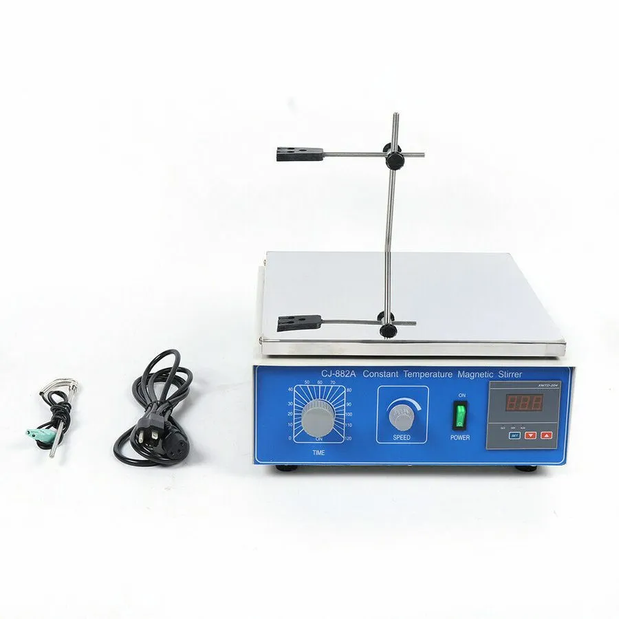 Магнитная мешалка Magnetic Stirrer 0-1250RPM Lab Mixer 10000 ml With Heat Stir P