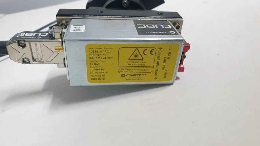 Модуль 2007 Model COHERENT CUBE Laser Module 1069415 Wavelength 638 nm / 25 mW — фото лота 2
