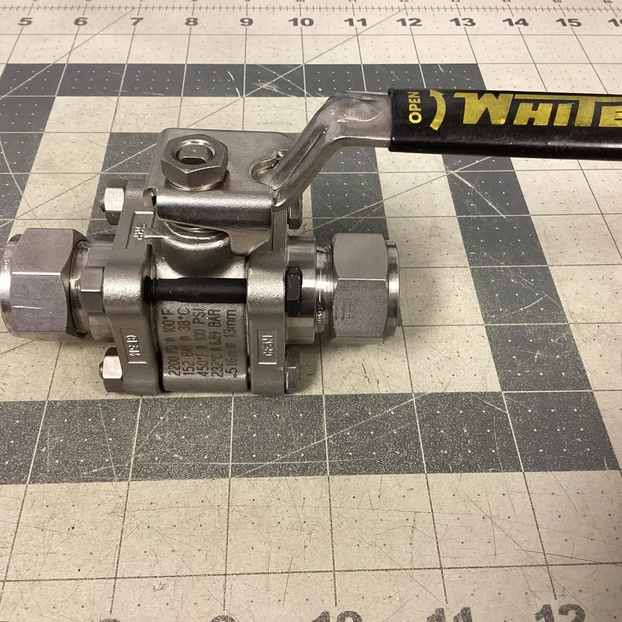 Клапан Swagelok SS-63TS12 Stainless Steel 3-Piece 60 Series Ball Valve FNIP