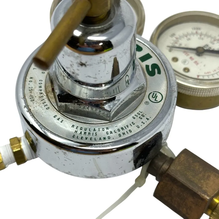 Трубопроводная арматура Harris Compressed Gas Regulator Model# 25-100 UL Listed