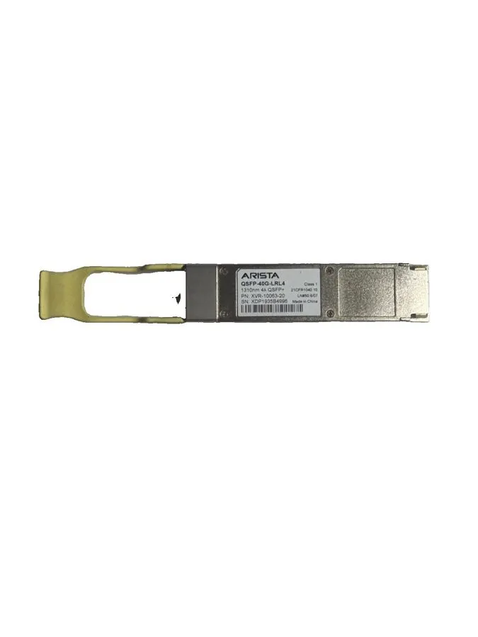 Трансивер x Arista QSFP-40G-LRL4 XVR-00063-01 SMF LC QSFP+LR4 1310nm 1km — фото лота 1