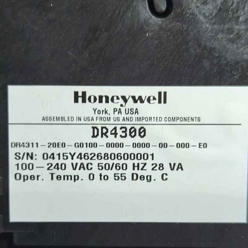 Регистратор Honeywell DR4300 Circular Chart Recorder DR4312-22SS-G0100-0000-0000