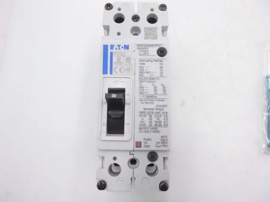 Автоматический выключатель Eaton PDG13C0060TFFN Defense Circuit Breaker, 60A, 3- — фото лота 2