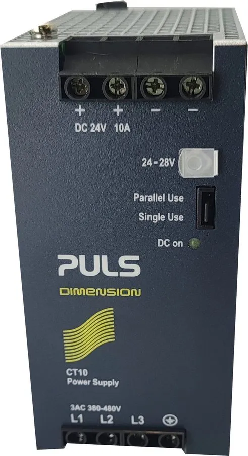 Блок питания Puls Ct10.241 Dc Power Supply, 380/480V Ac, 24/28V Dc, 240 W, 8.6 A