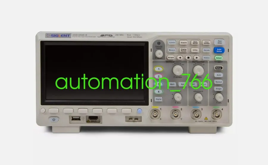 Осциллограф SIGLENT SDS1204X-E 200 MHz / 4 Digital oscilloscope Via Fedex or DHL