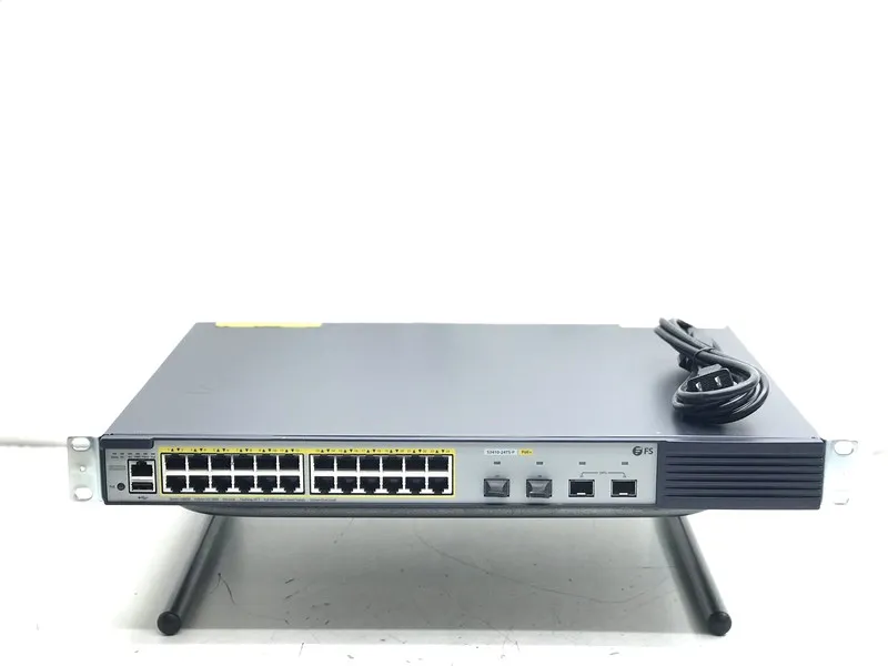 Коммутатор FS S3410-24TS-P 24-Port Gigabit PoE+ Managed Switch with 2 1Gb combo