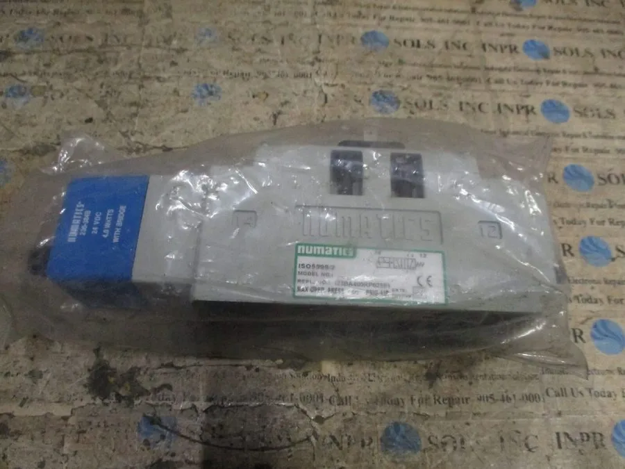 Электромагнитный клапан Numatics 123BA400RP62S61 Pneumatic Solenoid Max OP PRESS