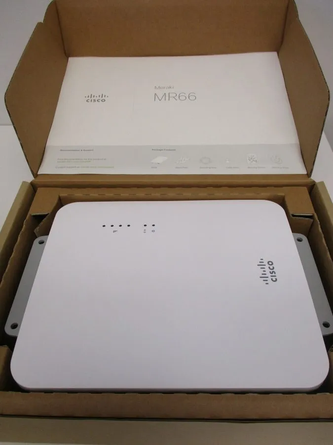 Точка доступа CISCO MERAKI MR66-HW, P/N A90-19100-A, DUAL RADIO OUTDOOR, ROUTER