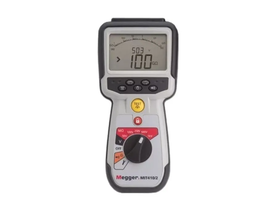 Тестер Megger MIT410/2 Insulation Resistance Tester shipping