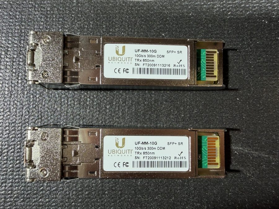 Трансивер Ubiquiti UF-MM-10G SFP+ SR 10GBASE-SR 850nm 300m Multimode Transceiver