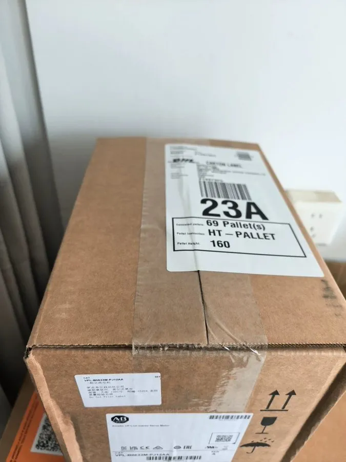 Серводвигатель 2023 Allen Bradley VPL-B0633M-PJ12AA Kinetix Servo Motor 480V AC