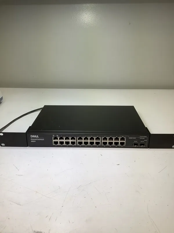 Коммутатор Dell PowerConnect 2824 Managed 24 Port 100-240Vac 60Hz