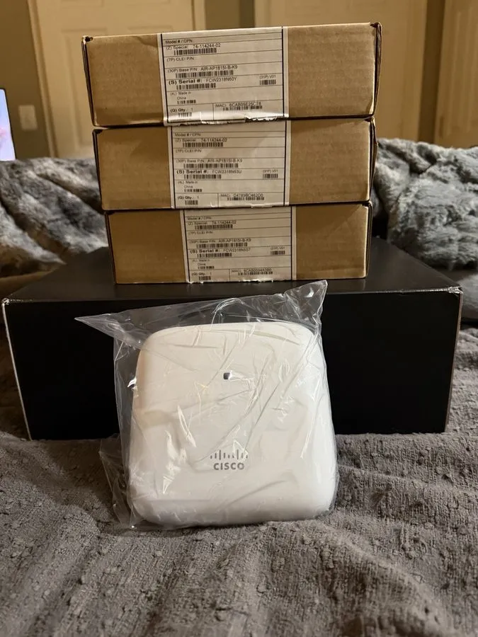Точка доступа Wi-Fi Cisco Aironet Series Access Point AIR-AP1815I-B-K9 802.11ac  — фото лота 1