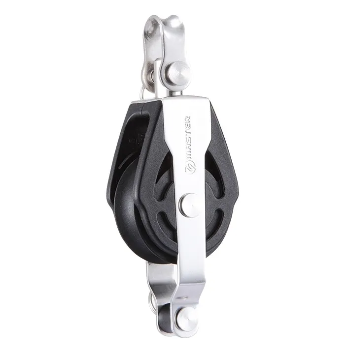 Такелажная скоба 38mm Deluxe Single Swivel Shackle Becket Block Master SPB-3814F — фото лота 1