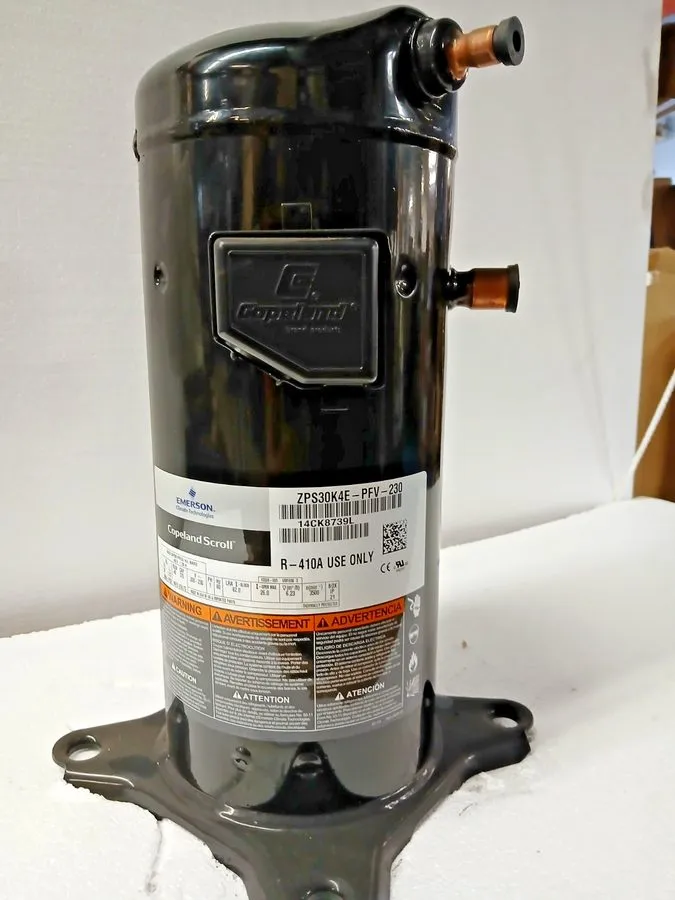 Компрессор Copeland Scroll Compressor ZPS20K4E-PFV-208-230V-1 PH-2 Ton-R-410A-AC