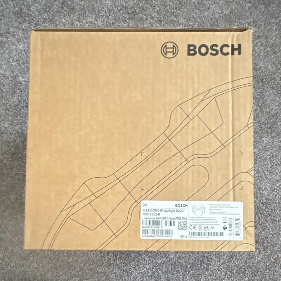 Камера Bosch FLEXIDOME IP starlight 8000i NDE-8512-R 2MP Wired IP Dome Camera