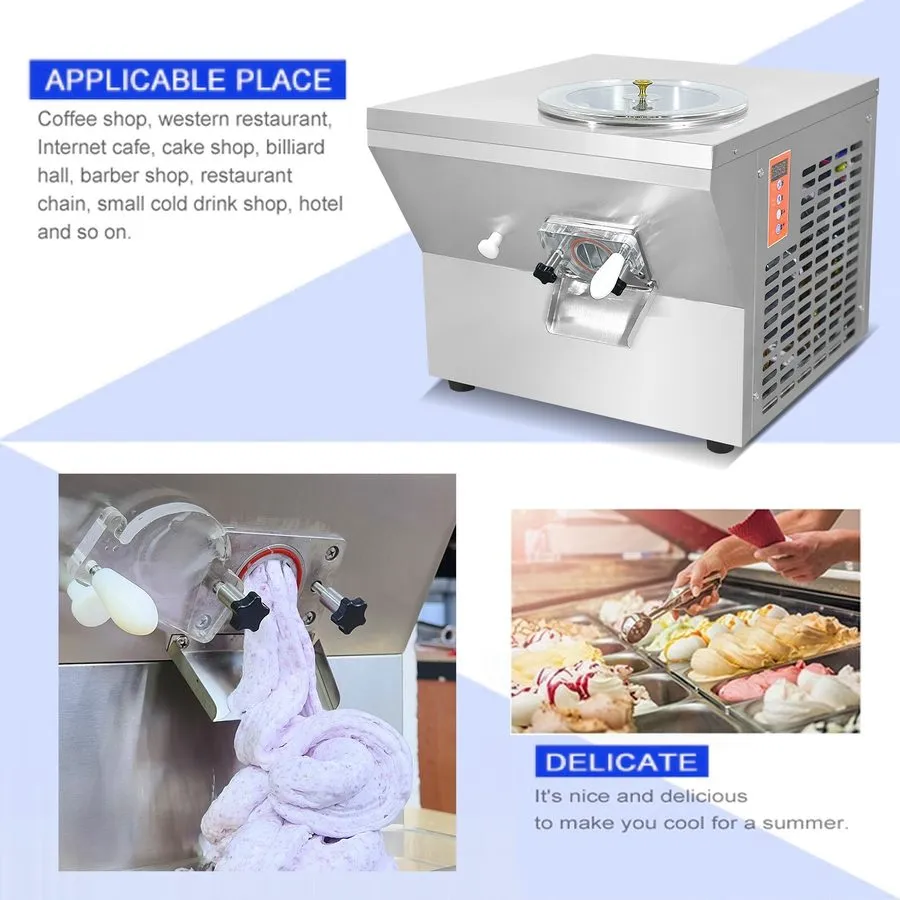 Морозильный шкаф Kolice Commercial Countertop Batch Freezer, Gelato ice Cream Ma